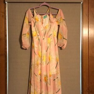 Judith March daisy maxi dress